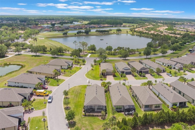 2129 Palm Tree Dr, Poinciana, FL 34759 - bird's eye view featuring a residential view and a water view