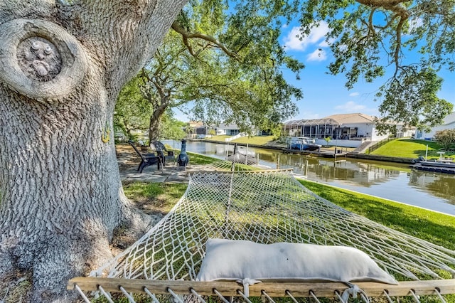 14 Clear Ct, Palm Coast, FL 32137 - view of home's community featuring a residential view and a water view