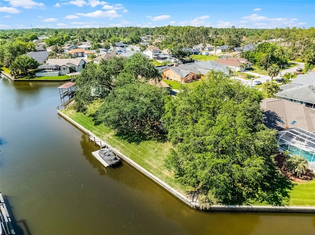 14 Clear Ct, Palm Coast, FL 32137 - drone / aerial view featuring a residential view and a water view