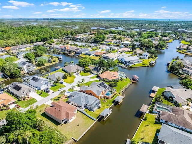 14 Clear Ct, Palm Coast, FL 32137 - drone / aerial view with a residential view and a water view