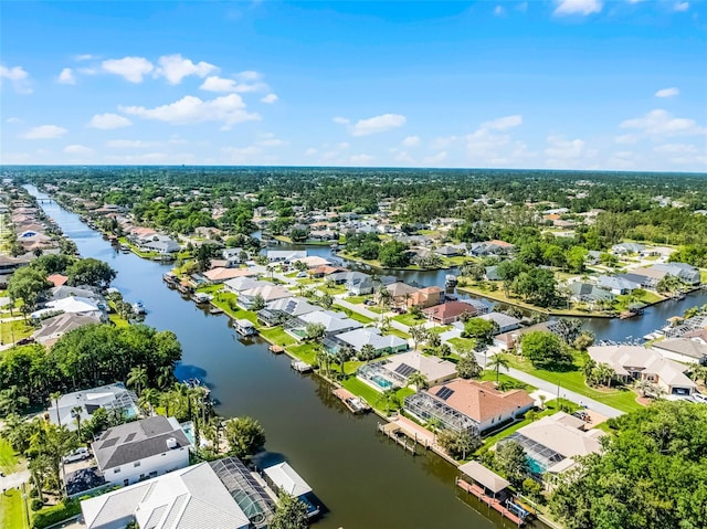 14 Clear Ct, Palm Coast, FL 32137 - birds eye view of property featuring a residential view and a water view