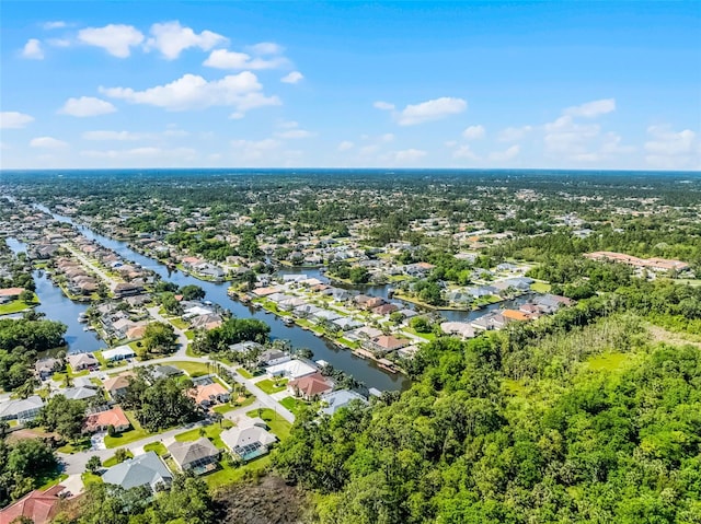 14 Clear Ct, Palm Coast, FL 32137 - bird's eye view featuring a water view and a residential view