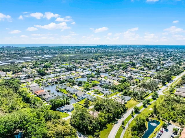14 Clear Ct, Palm Coast, FL 32137 - aerial view featuring a water view and a residential view