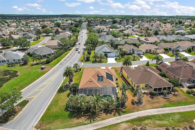 birds eye view of property featuring a residential view