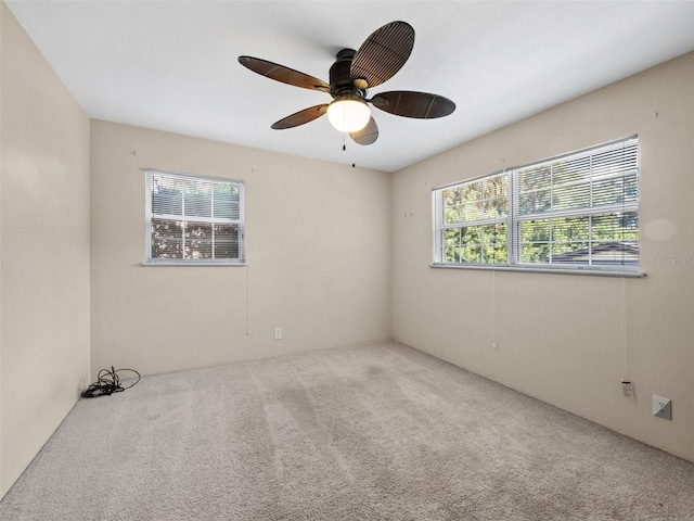 25519 Colmar Ave, Sorrento, FL 32776 - carpeted empty room featuring a ceiling fan