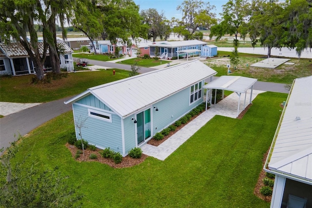 12129 Grand Oak Ln, Oxford, FL 34484 - drone / aerial view featuring a residential view
