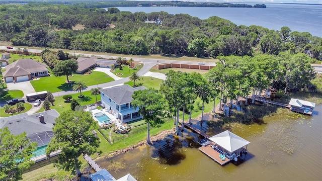 26516 Savage Cir, Howey In The Hills, FL 34737 - drone / aerial view of a nearby body of water