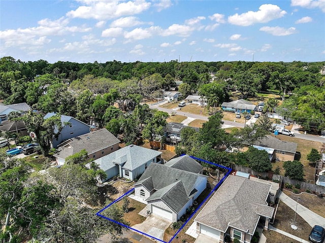 38 Townhill Dr, Eustis, FL 32726 - aerial view with a residential view and a forest view