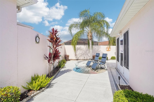 732 Ramirez Ave, The Villages, FL 32159 - view of patio / terrace featuring a fenced backyard