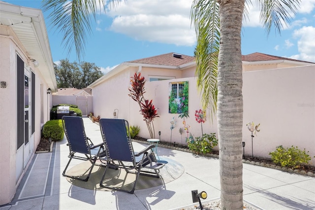 732 Ramirez Ave, The Villages, FL 32159 - view of patio / terrace featuring fence