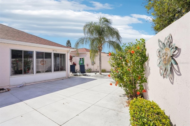 732 Ramirez Ave, The Villages, FL 32159 - view of patio / terrace featuring a fenced backyard