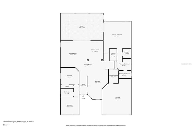2120 Callaway Dr, The Villages, FL 32162 - view of layout
