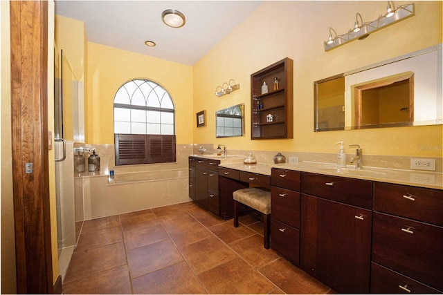 full bath with vanity
