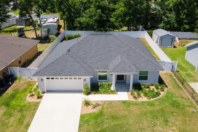 16380 SE 84th Ct, Summerfield, FL 34491 - birds eye view of property