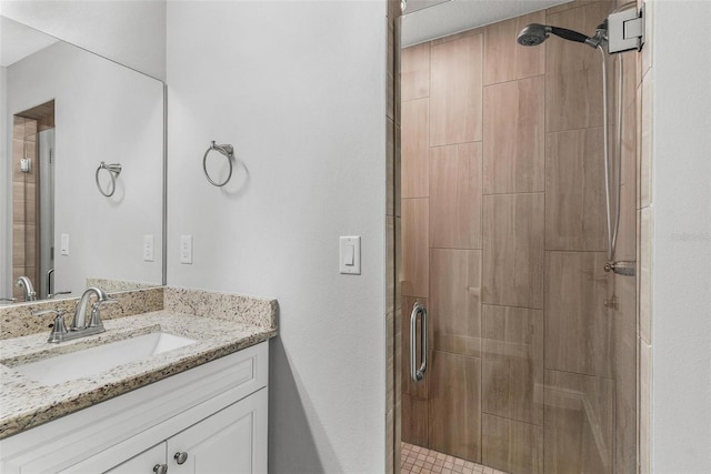 16380 SE 84th Ct, Summerfield, FL 34491 - full bath featuring a shower stall and vanity