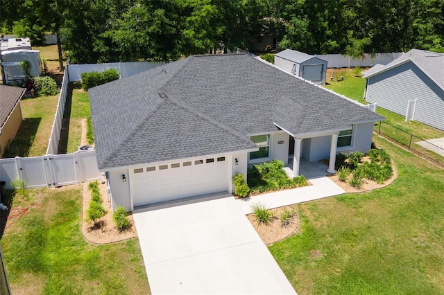16380 SE 84th Ct, Summerfield, FL 34491 - birds eye view of property