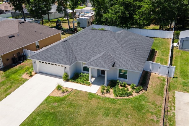 16380 SE 84th Ct, Summerfield, FL 34491 - birds eye view of property featuring a residential view