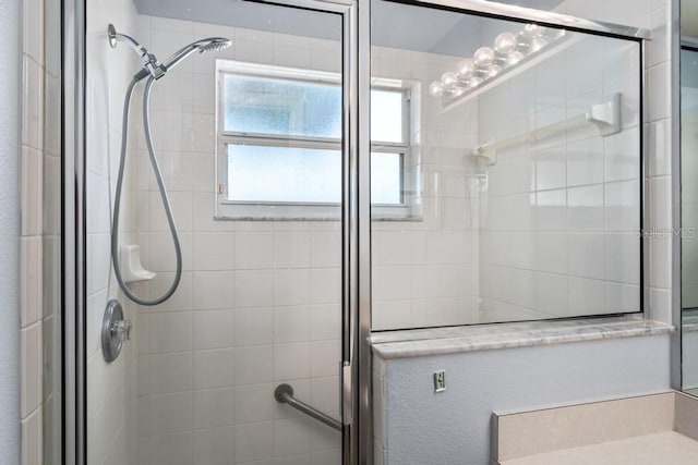 4386 Sambourne St, Clermont, FL 34711 - bathroom featuring a shower stall
