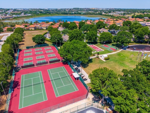 4386 Sambourne St, Clermont, FL 34711 - drone / aerial view with a water view
