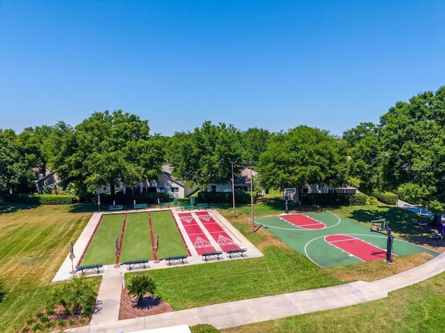 4386 Sambourne St, Clermont, FL 34711 - view of sport court featuring a yard