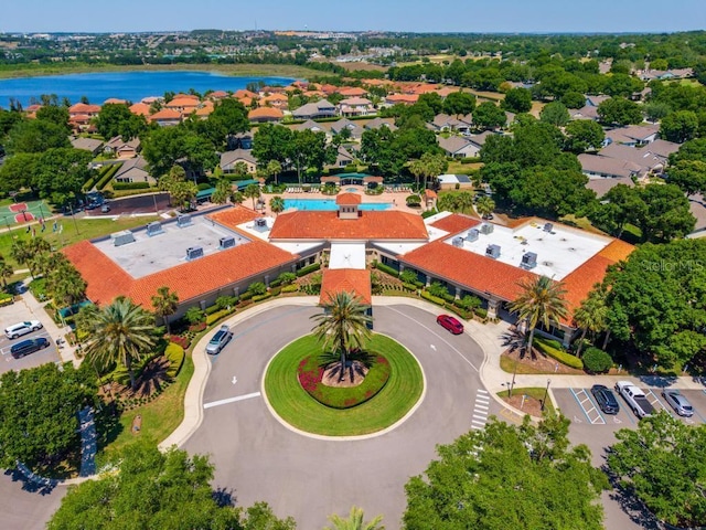 4386 Sambourne St, Clermont, FL 34711 - drone / aerial view with a water view