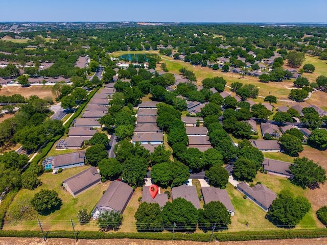 4386 Sambourne St, Clermont, FL 34711 - drone / aerial view with a residential view and a water view