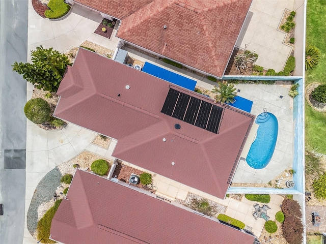 drone / aerial view