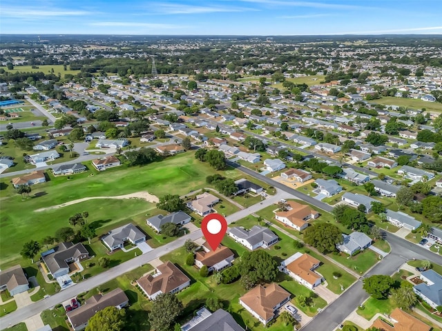 aerial view of property and surrounding area