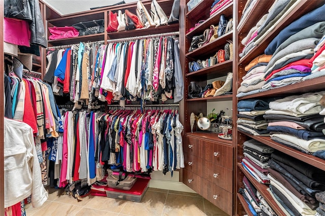 1111 Myrtle Breezes Ct, Fruitland Park, FL 34731 - spacious closet with tile patterned flooring