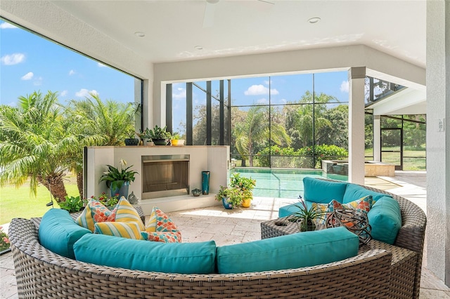 1111 Myrtle Breezes Ct, Fruitland Park, FL 34731 - view of sunroom