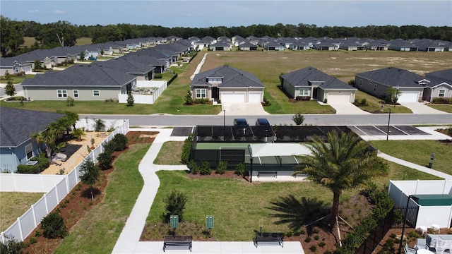7796 SW 74th Loop, Ocala, FL 34481 - bird's eye view with a residential view