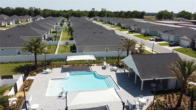 7796 SW 74th Loop, Ocala, FL 34481 - pool featuring fence and a residential view