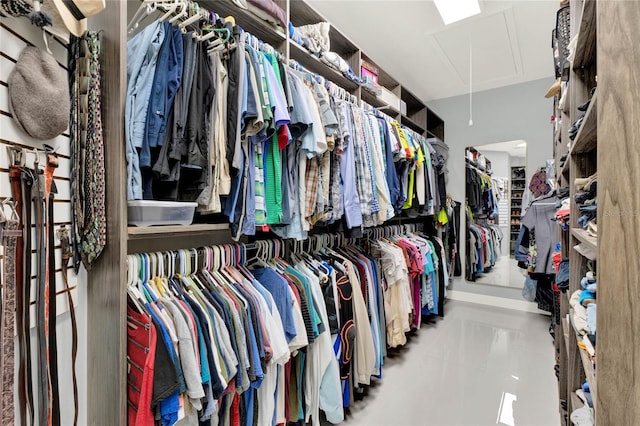 9642 Bear Lake Rd, Apopka, FL 32703 - walk in closet with attic access