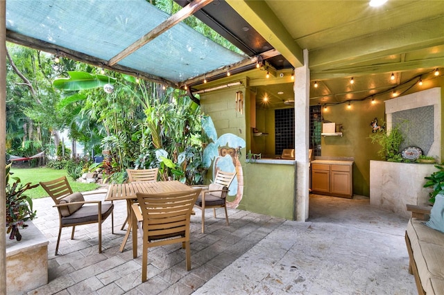 9642 Bear Lake Rd, Apopka, FL 32703 - view of patio / terrace with outdoor dining space