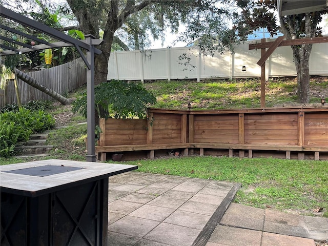 1307 Rain Forest Ln, Minneola, FL 34715 - view of patio with a pergola