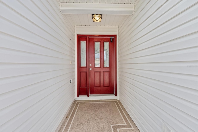 view of property entrance