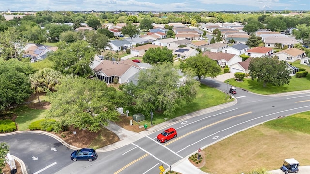 birds eye view of property featuring a residential view