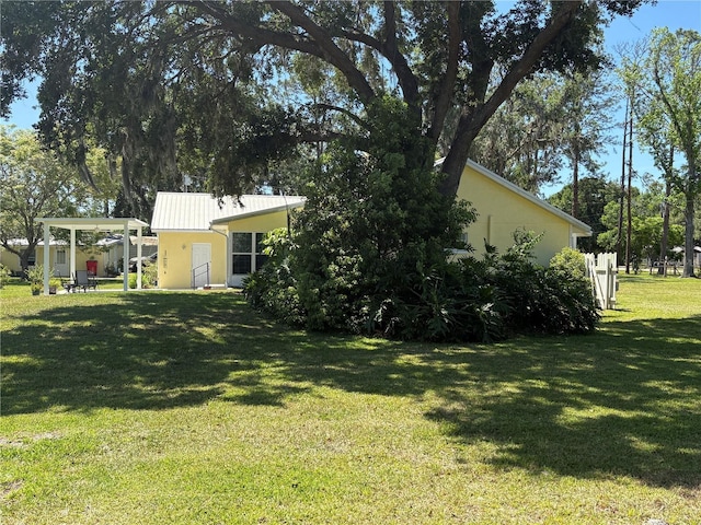 view of yard