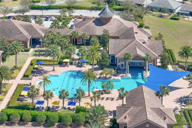 view of pool
