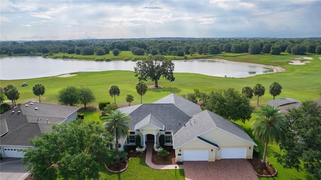 1721 Sunset Ridge Dr, The Villages, FL 32162 - bird's eye view of a large body of water and a local golf course