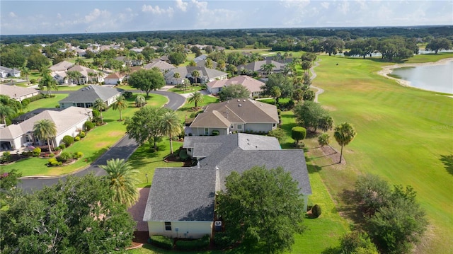 1721 Sunset Ridge Dr, The Villages, FL 32162 - aerial perspective of suburban area with a large body of water and a local golf course