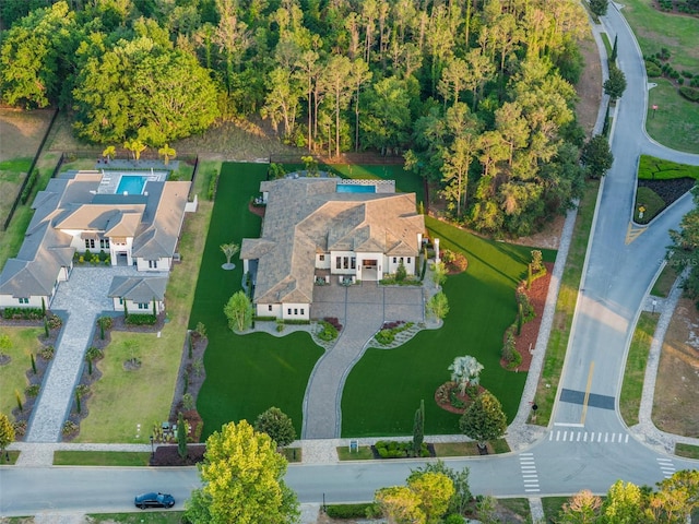 drone / aerial view