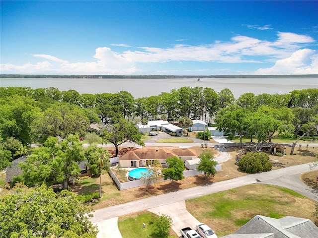 1001 N Lakeshore Blvd, Howey In The Hills, FL 34737 - bird's eye view featuring a water view