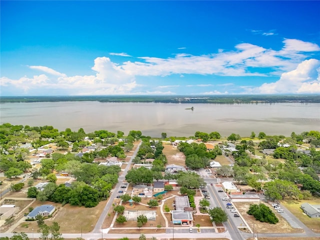 1001 N Lakeshore Blvd, Howey In The Hills, FL 34737 - drone / aerial view featuring a water view