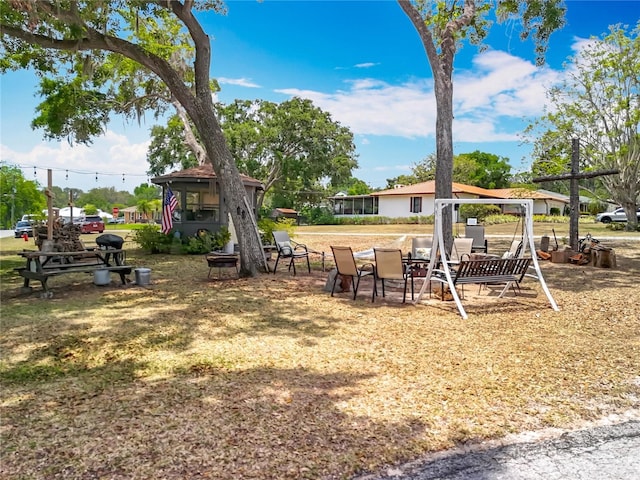 1001 N Lakeshore Blvd, Howey In The Hills, FL 34737 - view of yard
