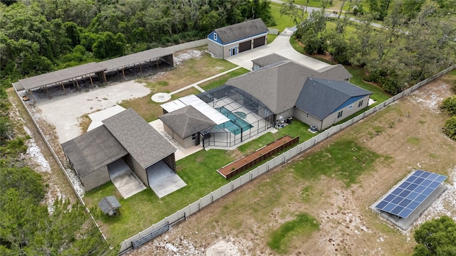 aerial view