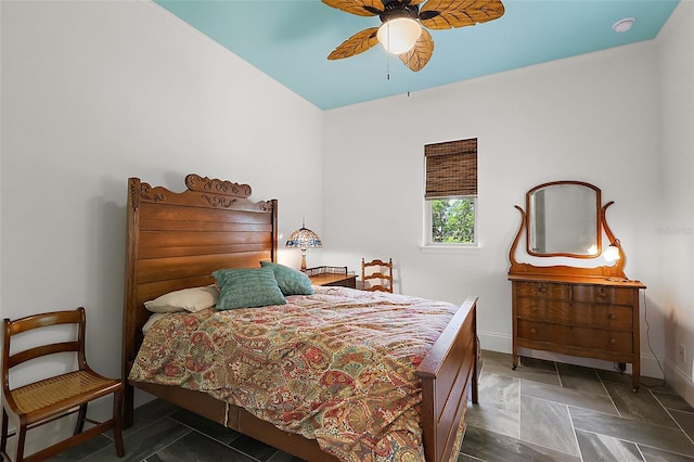 6905 Clayton St, Mount Dora, FL 32757 - bedroom with baseboards and a ceiling fan