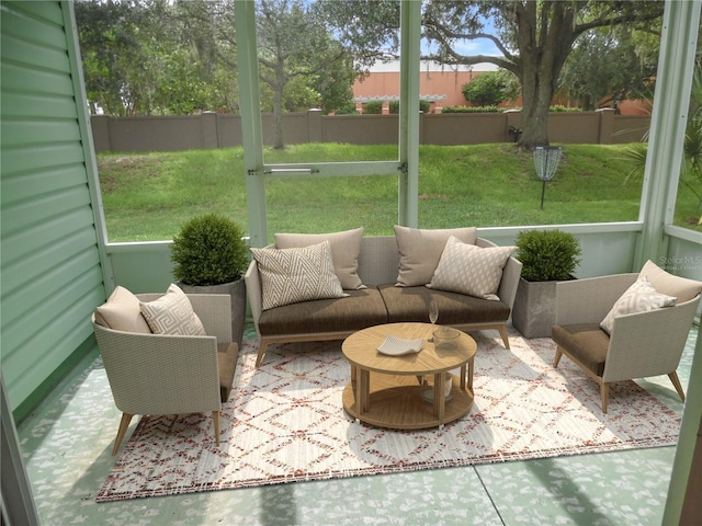 739 Cortez Ave, The Villages, FL 32159 - sunroom / solarium with outdoor lounge area