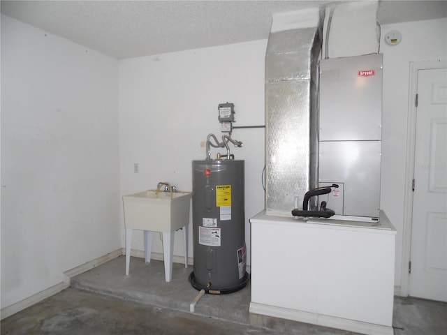 739 Cortez Ave, The Villages, FL 32159 - utilities featuring electric water heater and heating unit