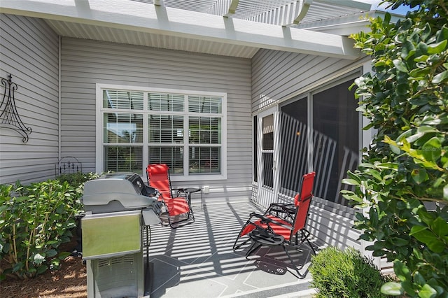 1140 Eureka Mill Run, The Villages, FL 32162 - view of patio with a pergola